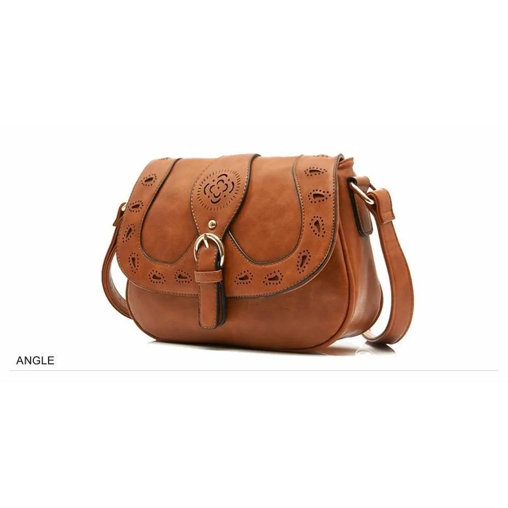<bold>Crossbody / Shoulder Bag <br>Vegan-Leather