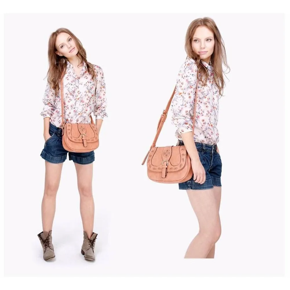 <bold>Crossbody / Shoulder Bag <br>Vegan-Leather