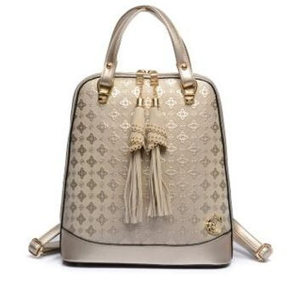 <bold>Fashion Backpack  <br>Vegan-Leather