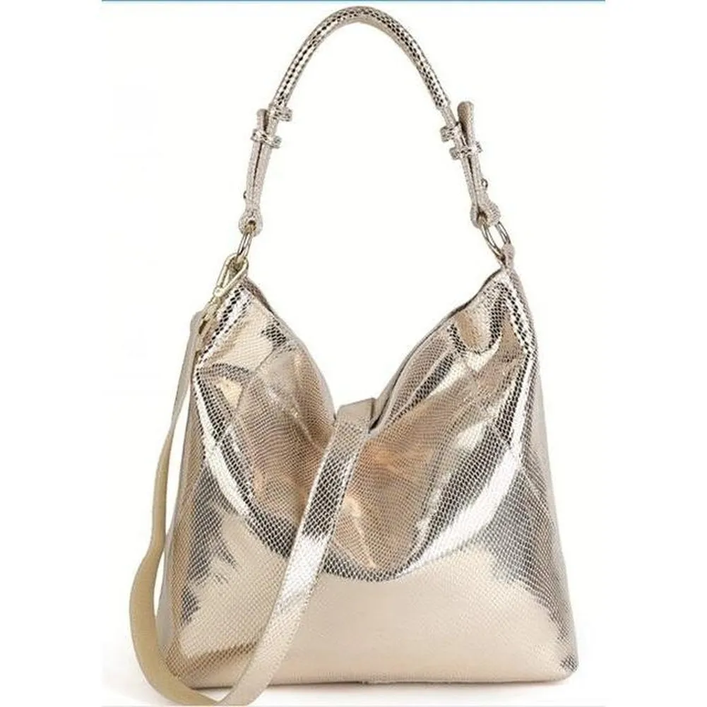 <bold>Hobo / Tote Bag <br>Genuine-Leather