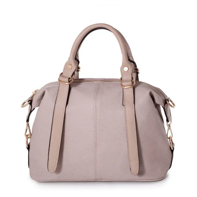 <bold>Top-Handle  / Crossbody Bag  <br>Vegan-Leather