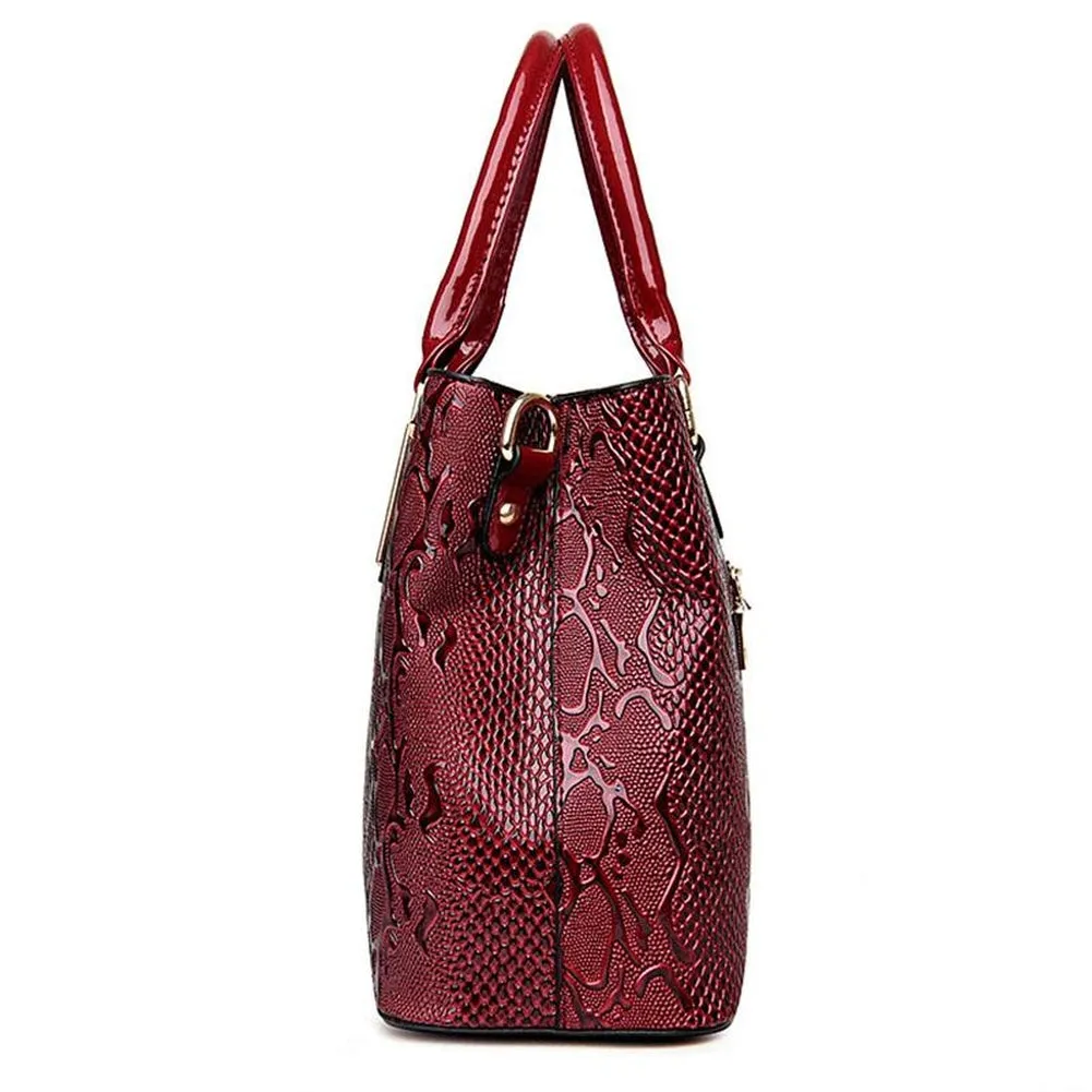 <bold>Top-Handle / Crossbody Bag  <br>Vegan-Leather