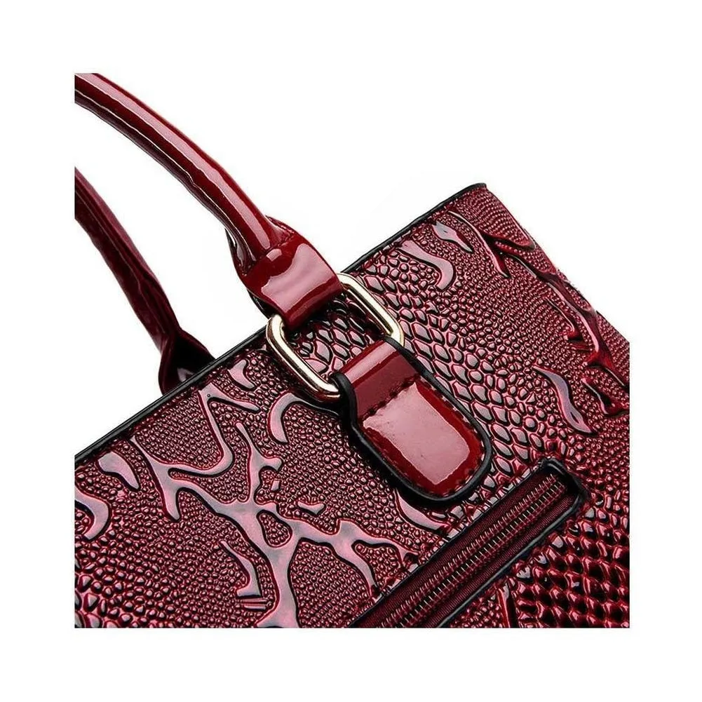 <bold>Top-Handle / Crossbody Bag  <br>Vegan-Leather
