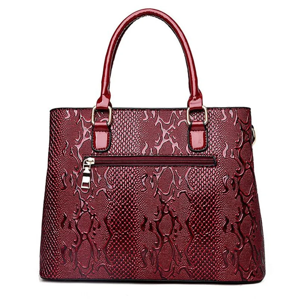 <bold>Top-Handle / Crossbody Bag  <br>Vegan-Leather