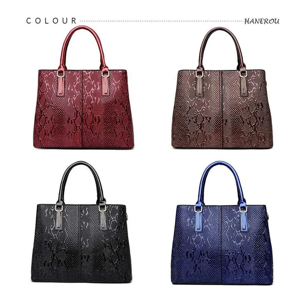 <bold>Top-Handle / Crossbody Bag  <br>Vegan-Leather