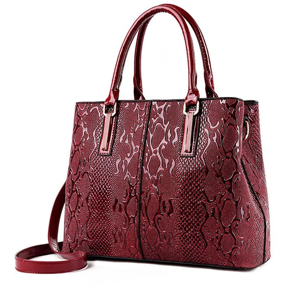 <bold>Top-Handle / Crossbody Bag  <br>Vegan-Leather