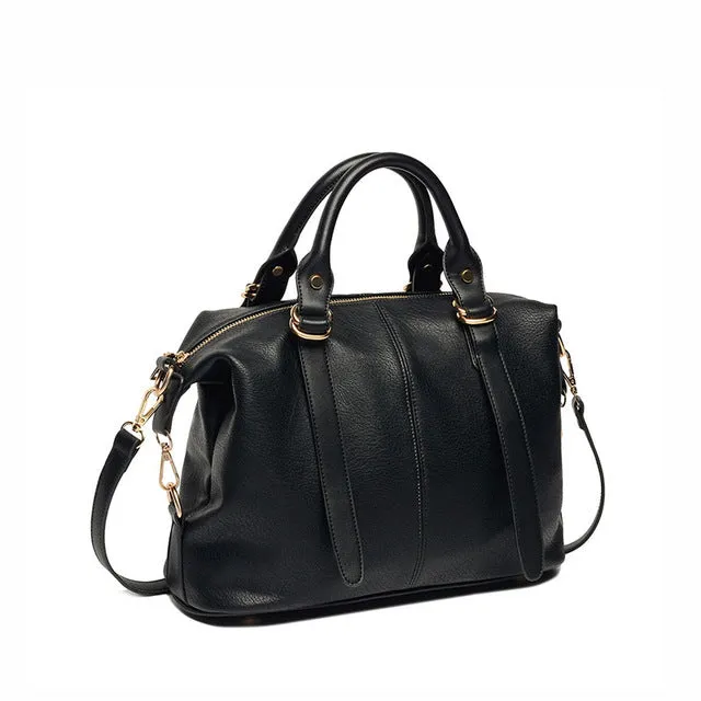 <bold>Top-Handle  / Crossbody Bag  <br>Vegan-Leather