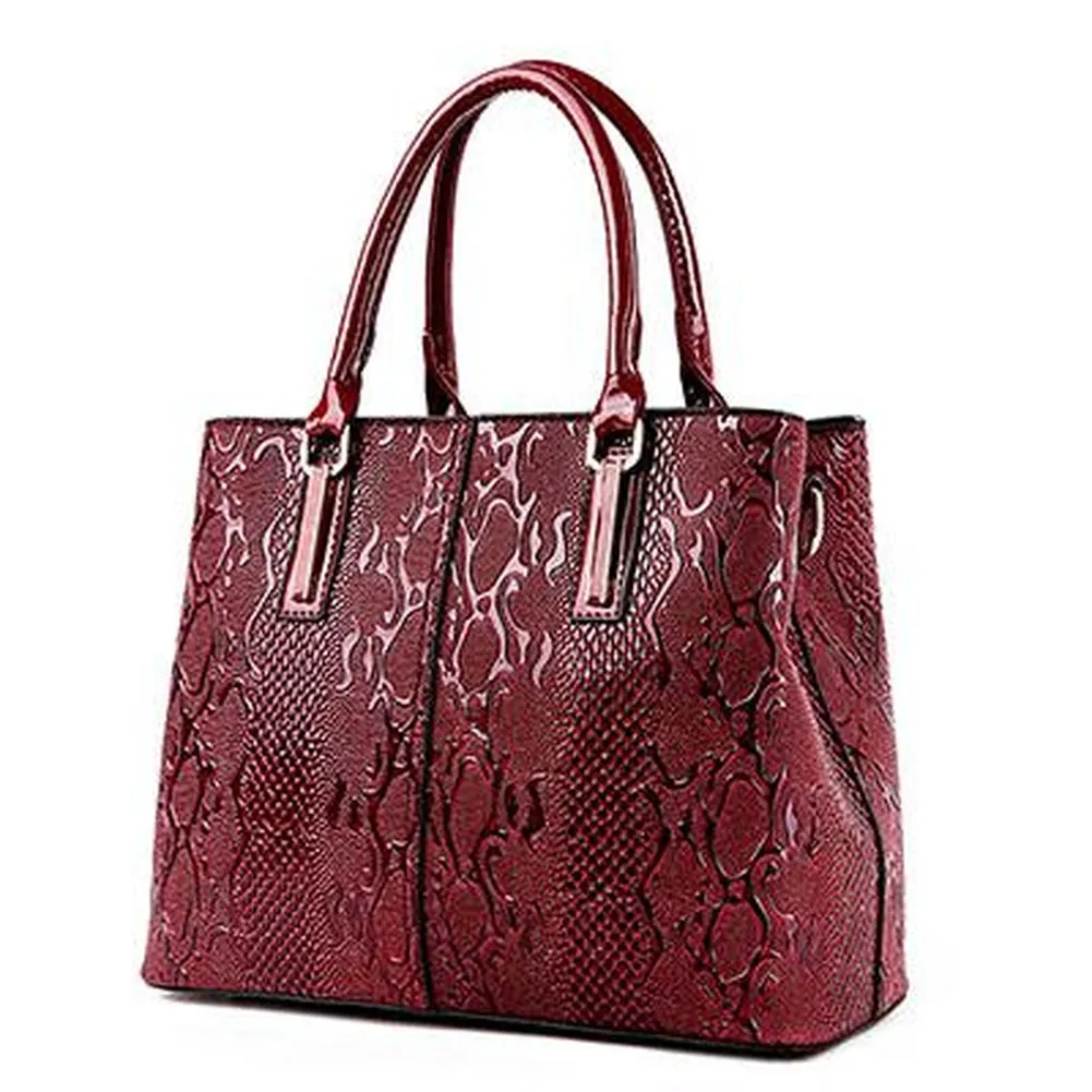 <bold>Top-Handle / Crossbody Bag  <br>Vegan-Leather