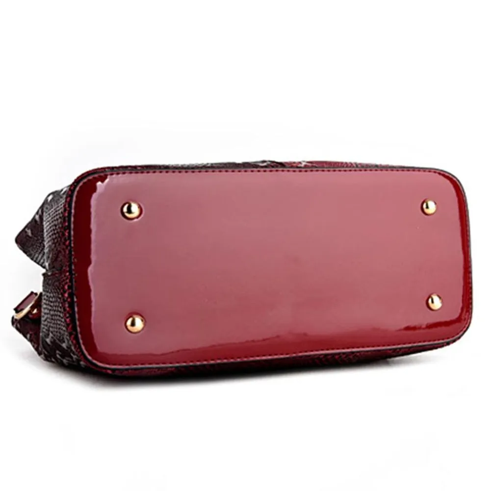 <bold>Top-Handle / Crossbody Bag  <br>Vegan-Leather