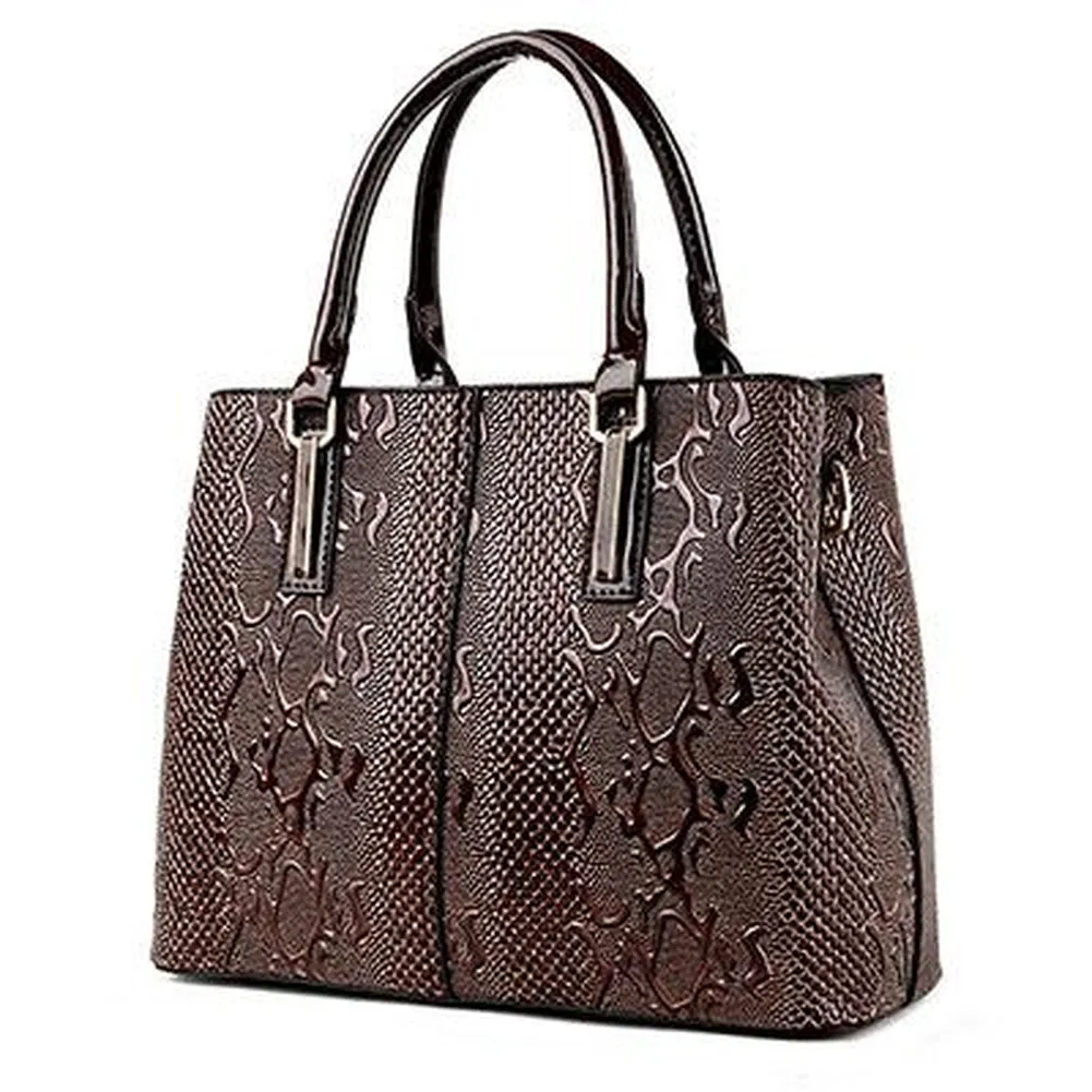 <bold>Top-Handle / Crossbody Bag  <br>Vegan-Leather