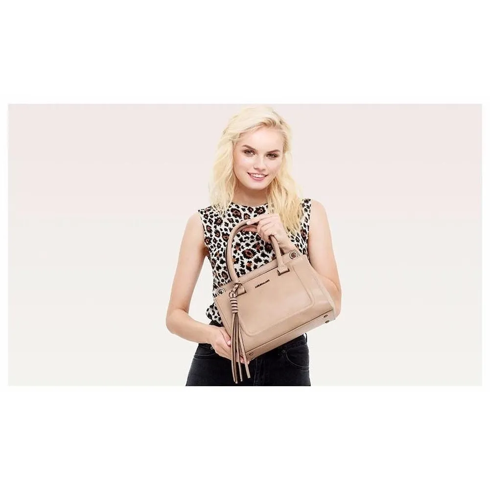 <bold>Top-Handle / Tote  Bag  <br>Vegan-Leather