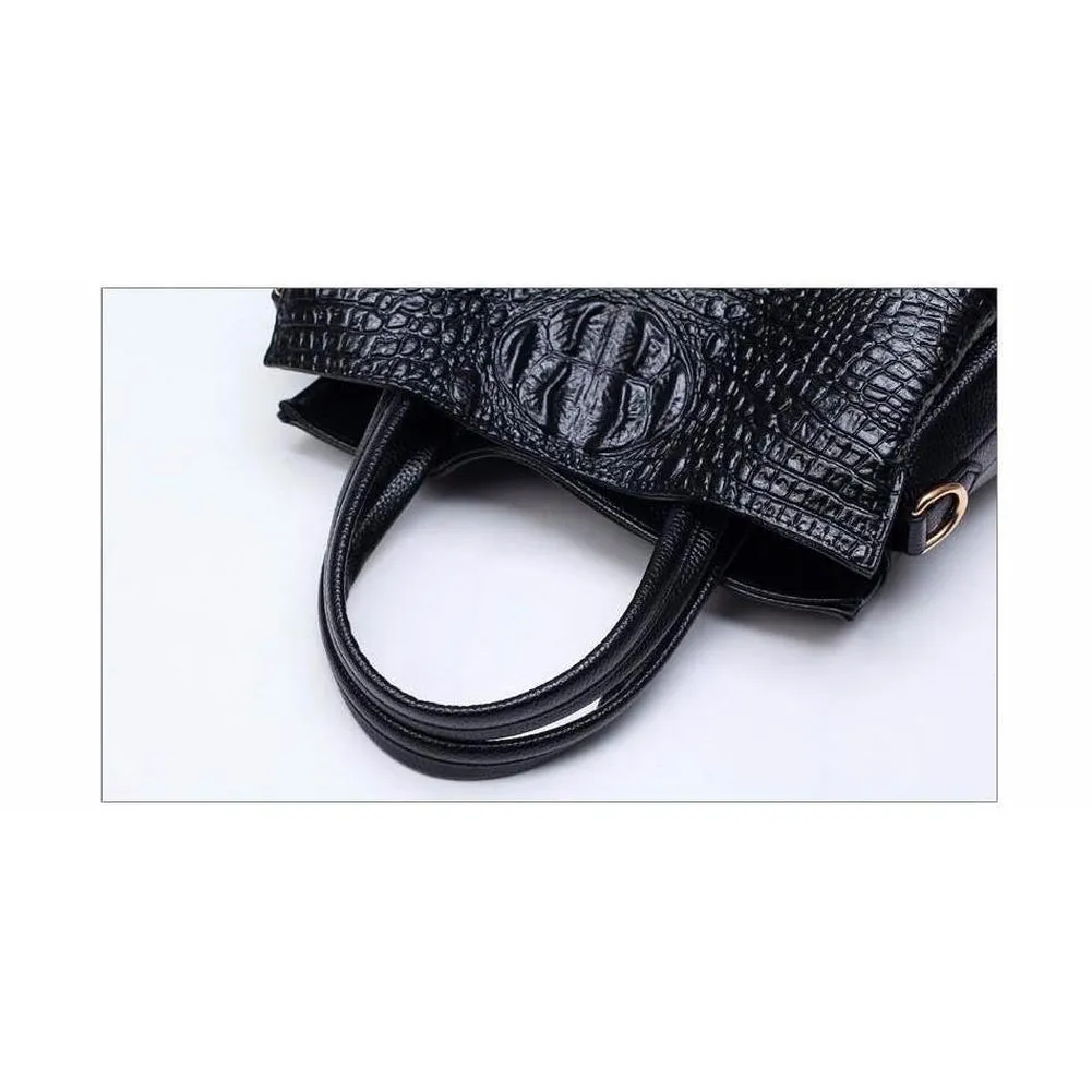 <bold>Tote Bag & Clutch Set <br>Vegan-Leather