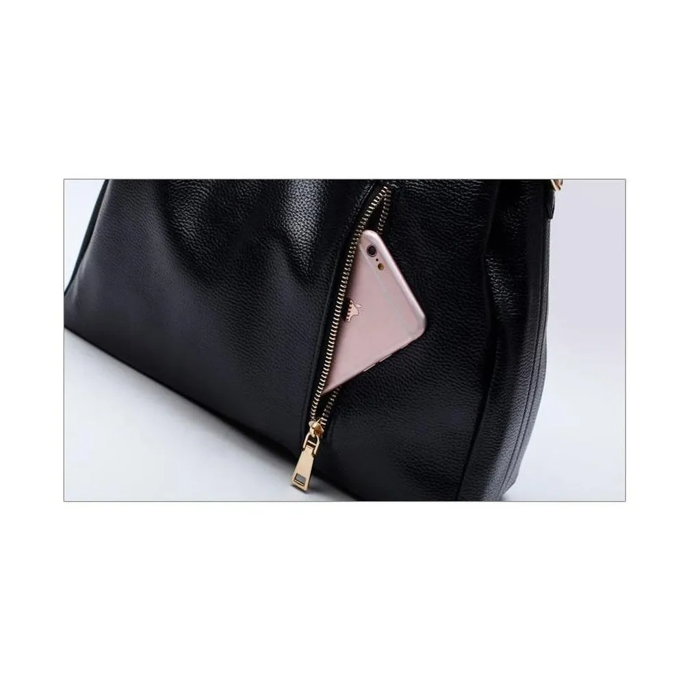 <bold>Tote Bag & Clutch Set <br>Vegan-Leather
