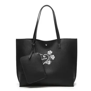 <bold>Tote / Crossbody Bag <br>Vegan-Leather