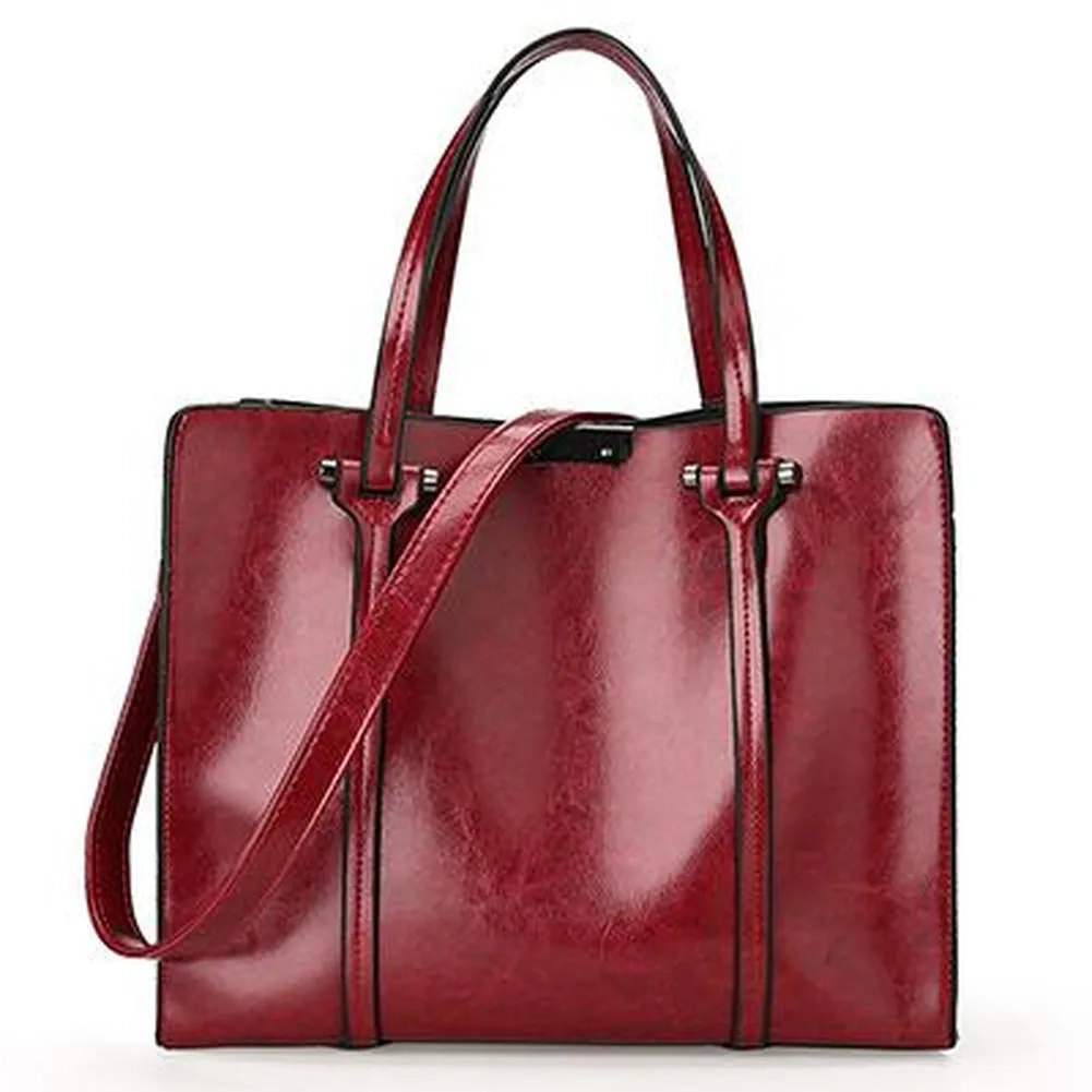 <bold>Tote / Crossbody Bag  <br>Vegan-Leather