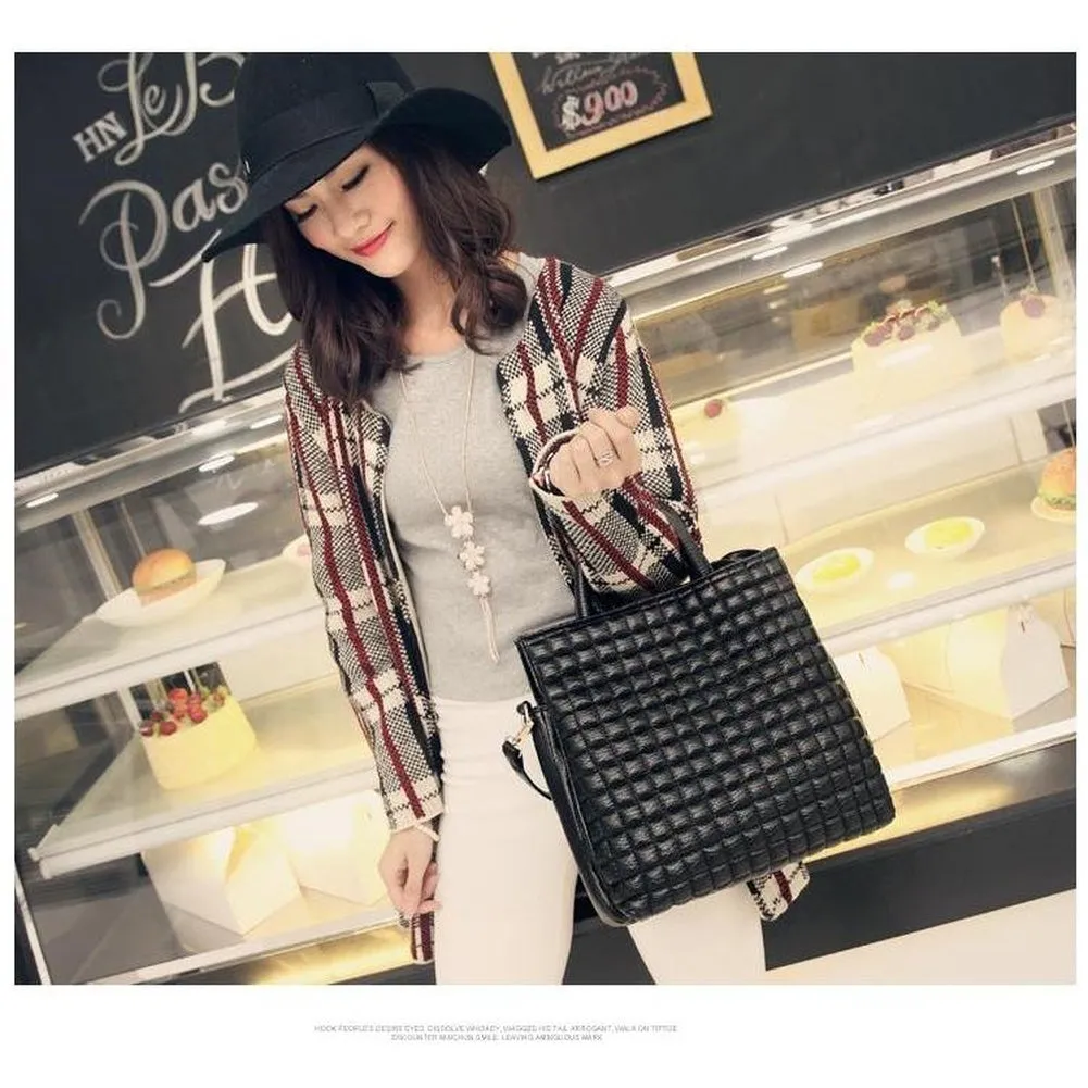 <bold>Tote / Crossbody Bag <br>Vegan-Leather