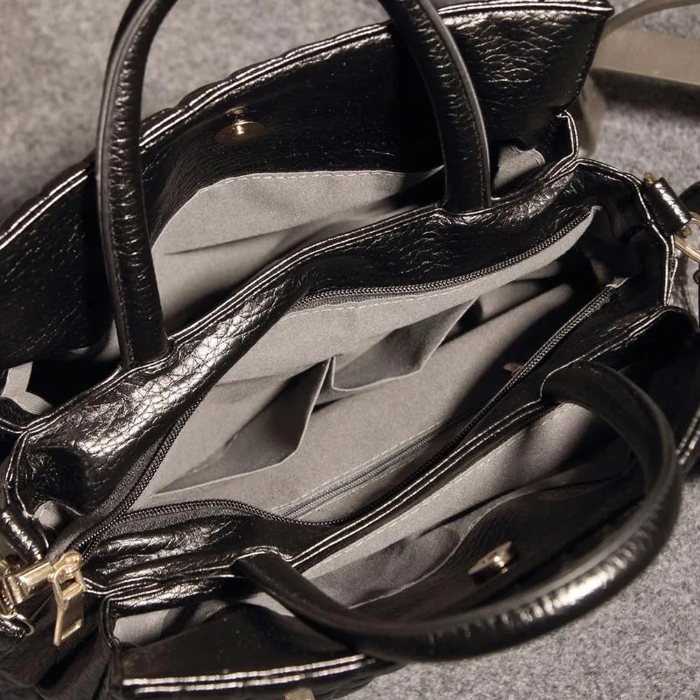 <bold>Tote / Crossbody Bag <br>Vegan-Leather