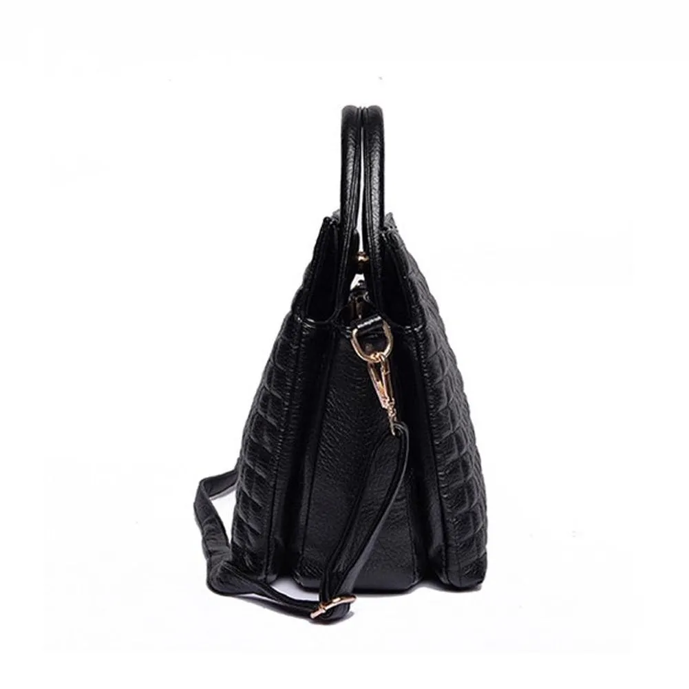 <bold>Tote / Crossbody Bag <br>Vegan-Leather