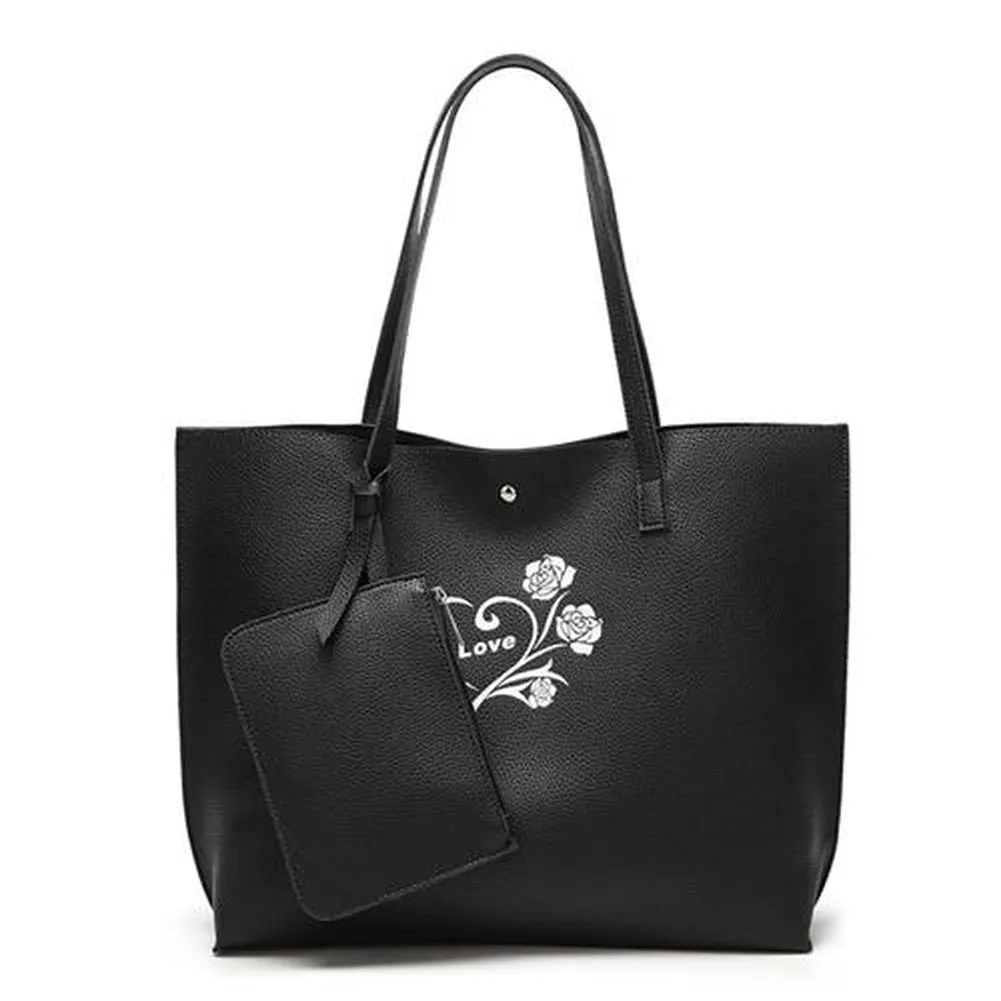 <bold>Tote / Crossbody Bag <br>Vegan-Leather