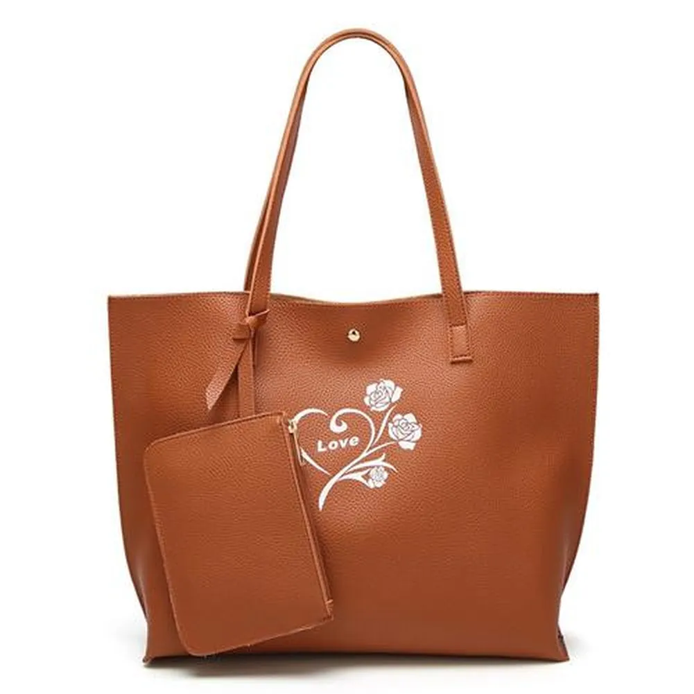 <bold>Tote / Crossbody Bag <br>Vegan-Leather