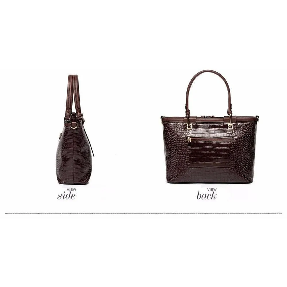 <bold>Tote / Crossbody Bag <br>Vegan-Leather