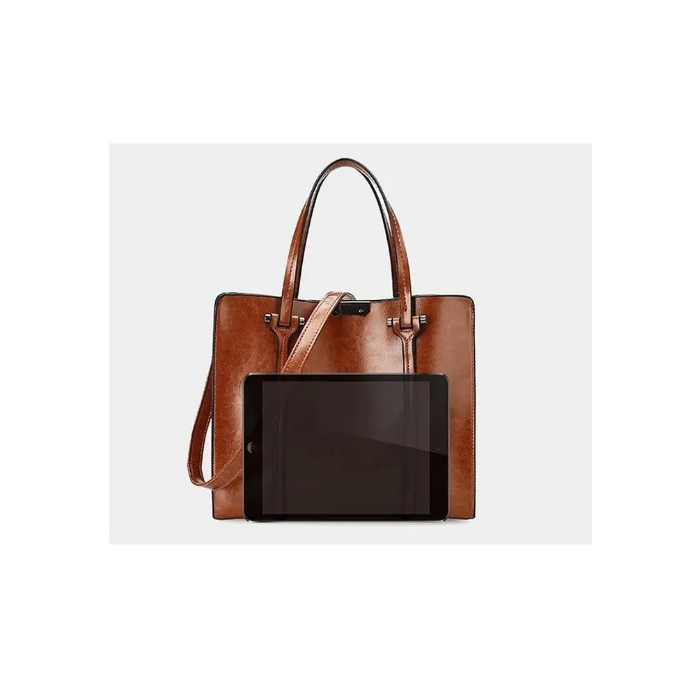 <bold>Tote / Crossbody Bag  <br>Vegan-Leather