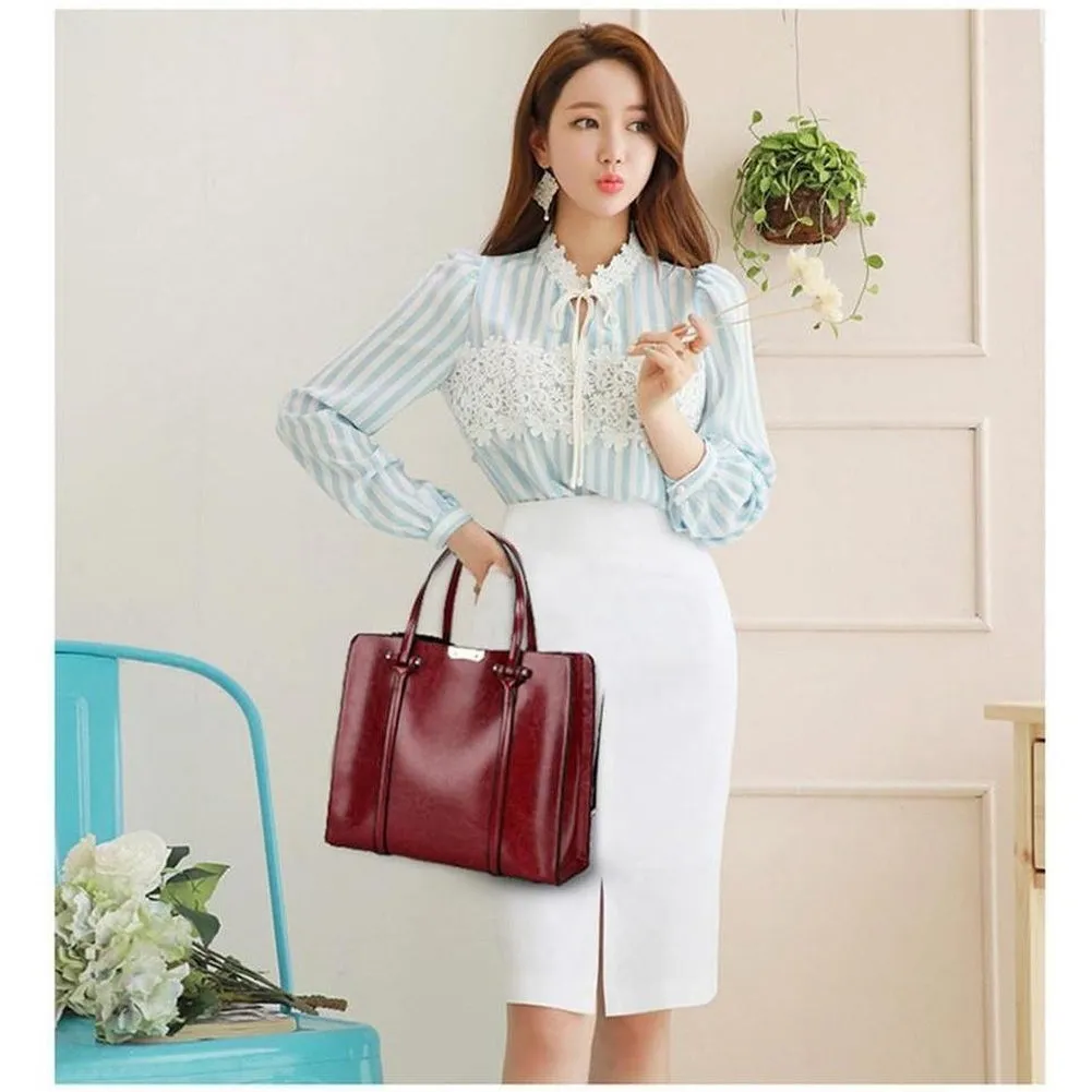 <bold>Tote / Crossbody Bag  <br>Vegan-Leather
