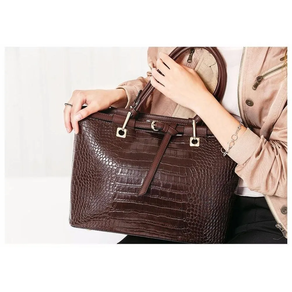 <bold>Tote / Crossbody Bag <br>Vegan-Leather
