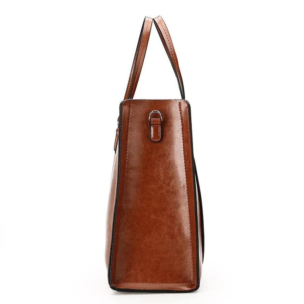 <bold>Tote / Crossbody Bag  <br>Vegan-Leather