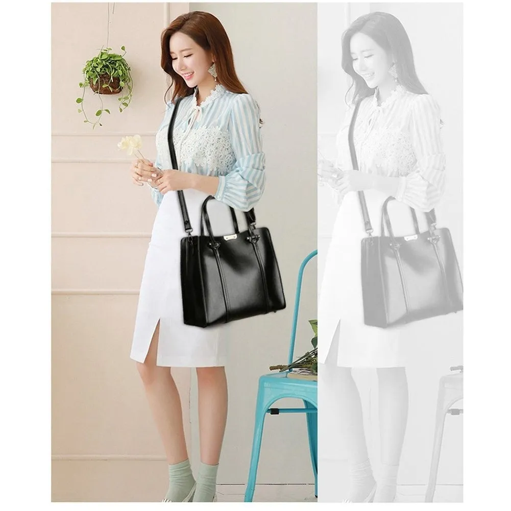 <bold>Tote / Crossbody Bag  <br>Vegan-Leather