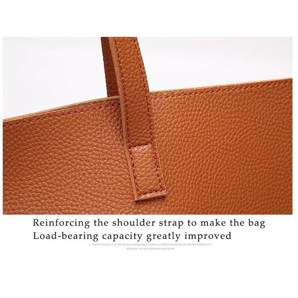 <bold>Tote / Crossbody Bag <br>Vegan-Leather