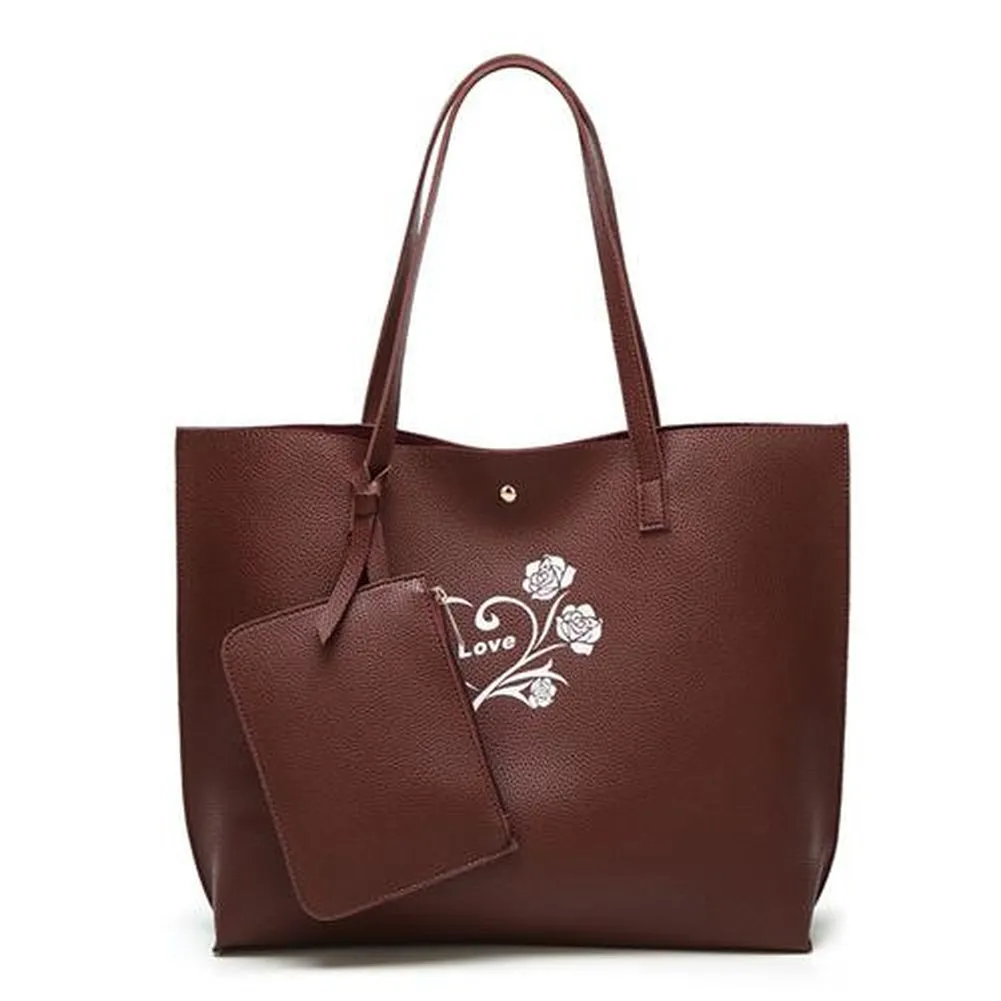 <bold>Tote / Crossbody Bag <br>Vegan-Leather