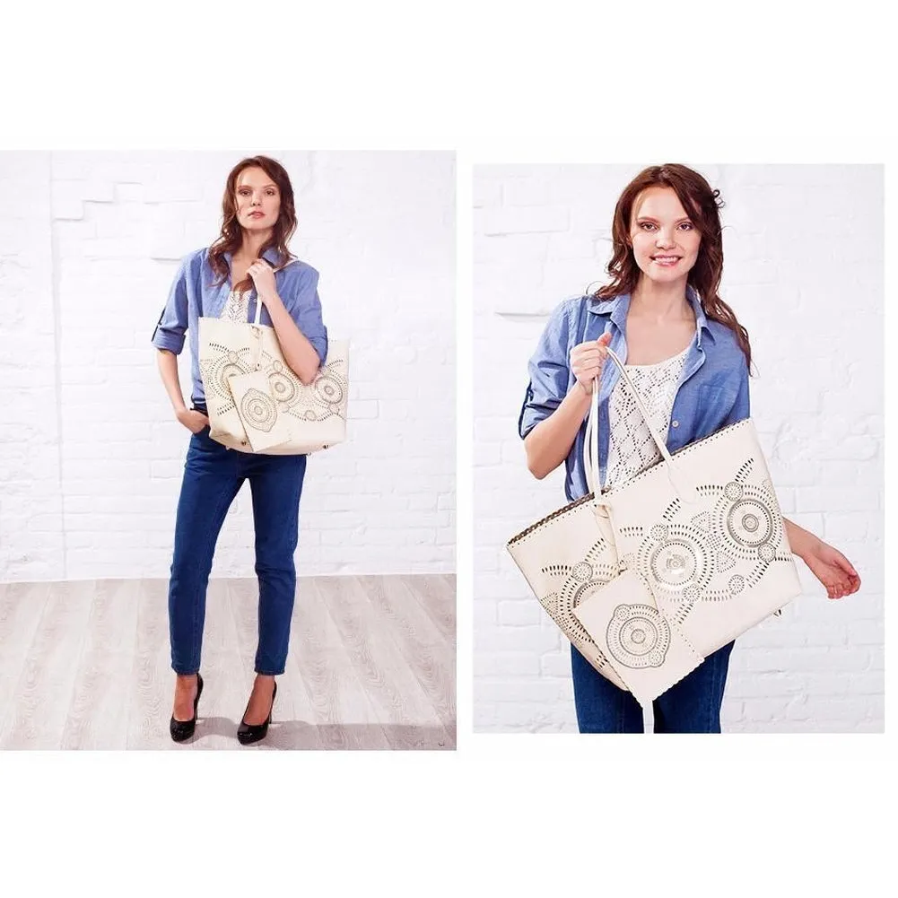 <bold>Tote / Shopping Bag  <br>Vegan-Leather