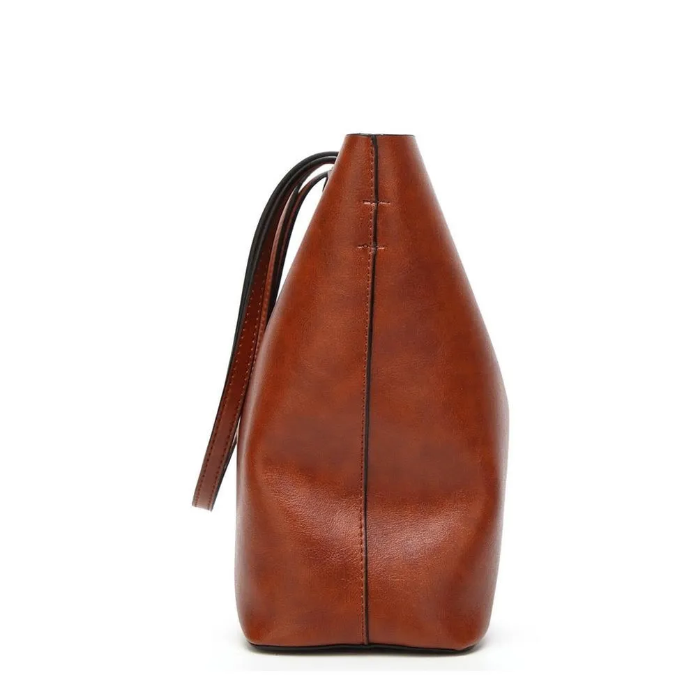 <bold>Tote  / Shoulder Bag  <br>Vegan-Leather