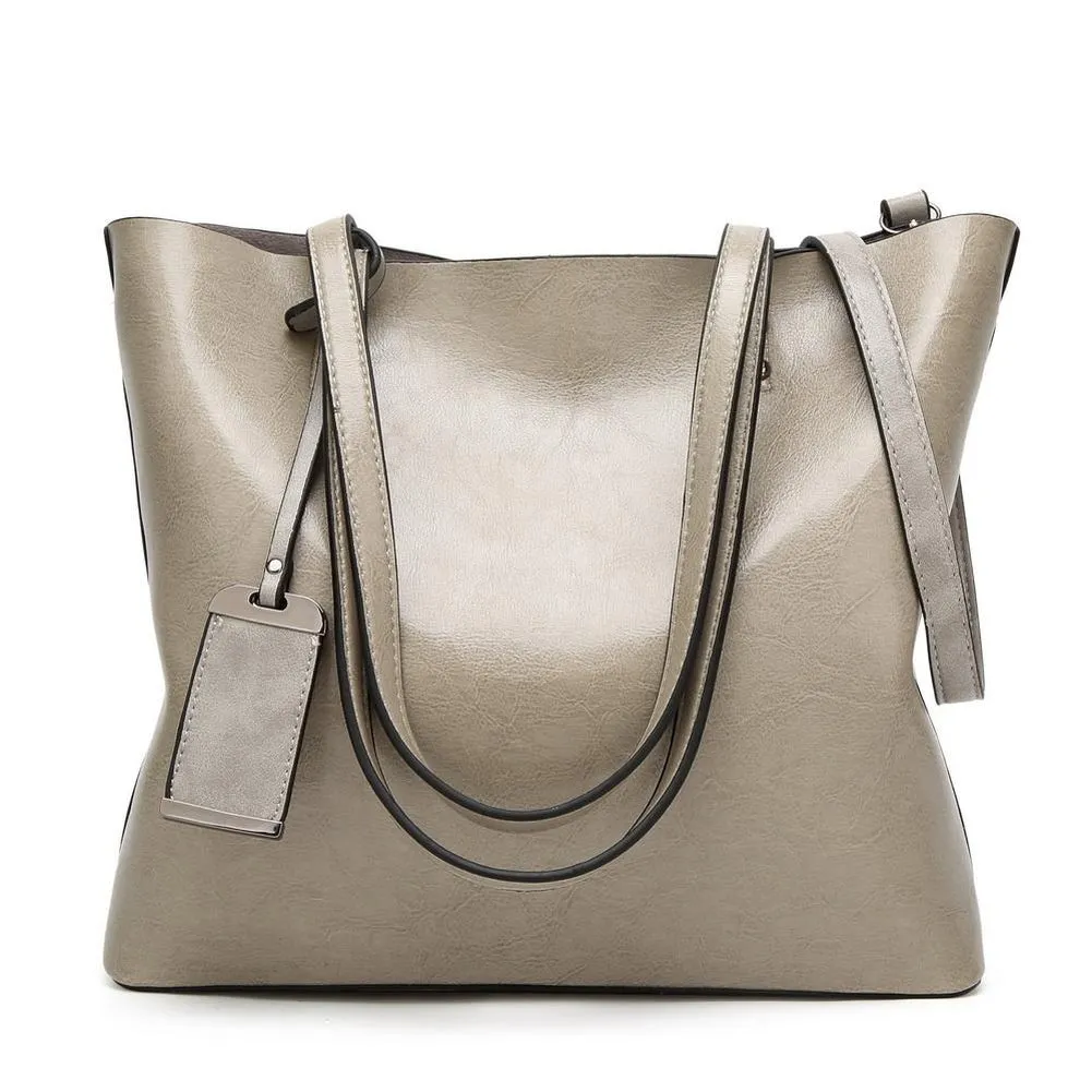 <bold>Tote  / Shoulder Bag  <br>Vegan-Leather