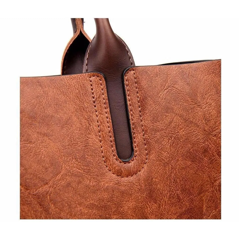 <bold>Tote / Shoulder Bag  <br>Vegan-Leather