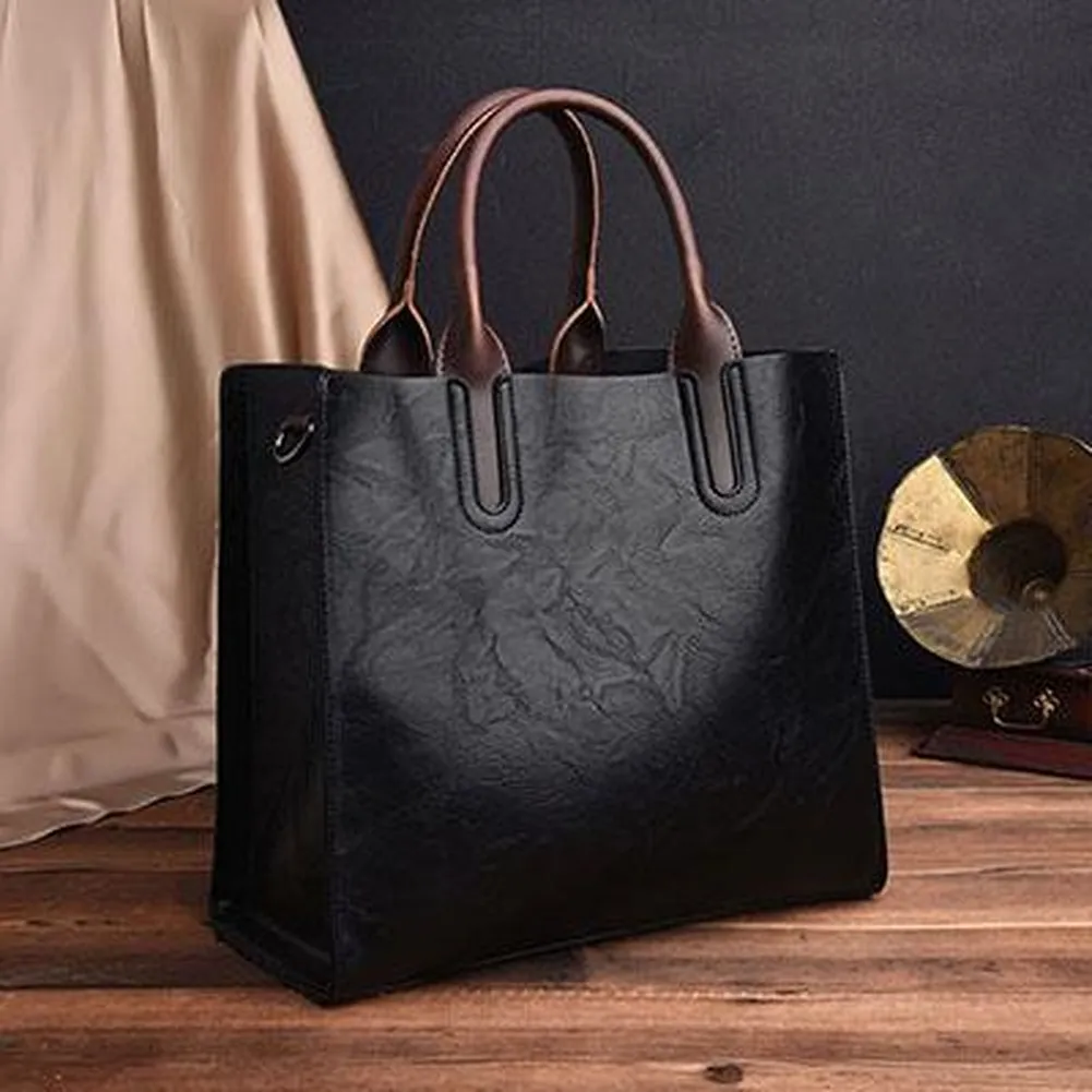 <bold>Tote / Shoulder Bag  <br>Vegan-Leather