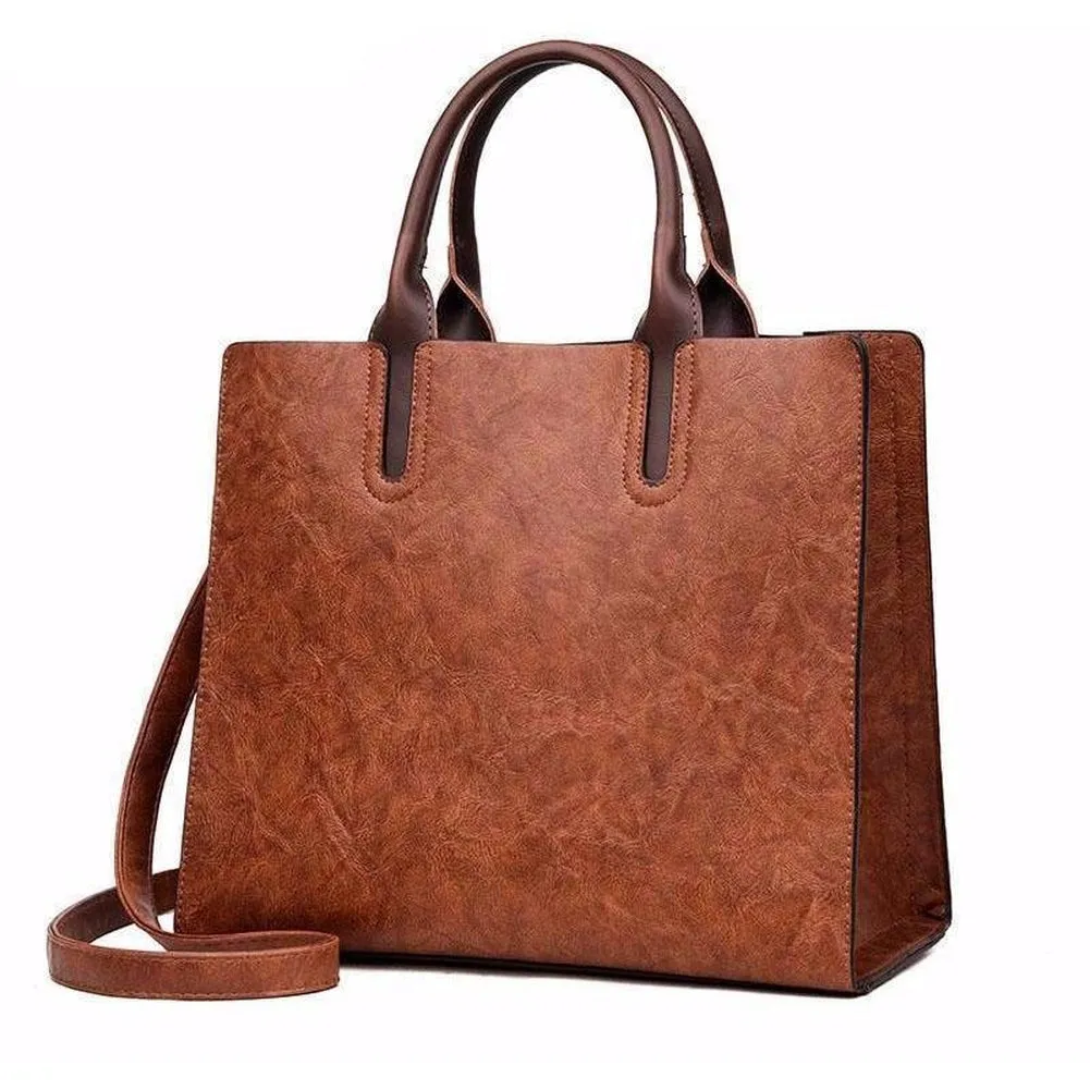 <bold>Tote / Shoulder Bag  <br>Vegan-Leather