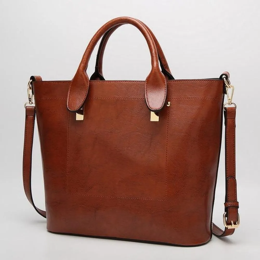 <bold>Tote  / Shoulder Bag  <br>Vegan-Leather