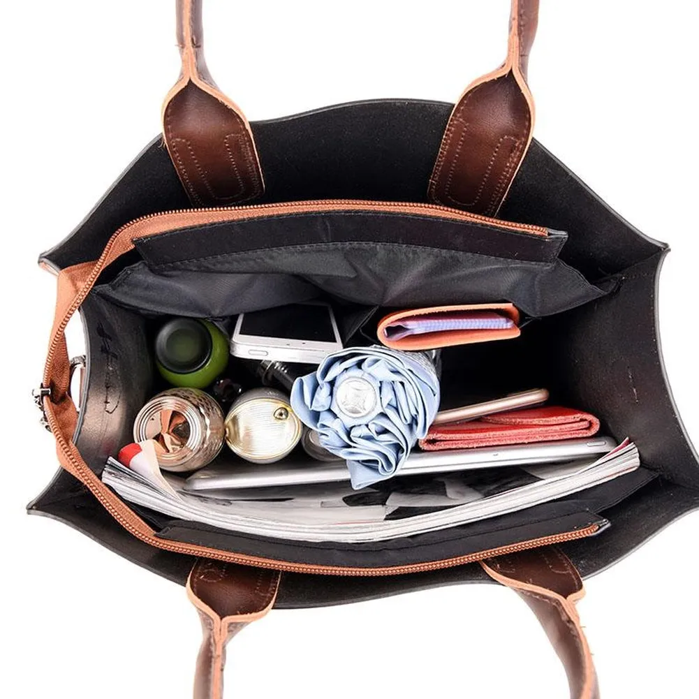 <bold>Tote / Shoulder Bag  <br>Vegan-Leather