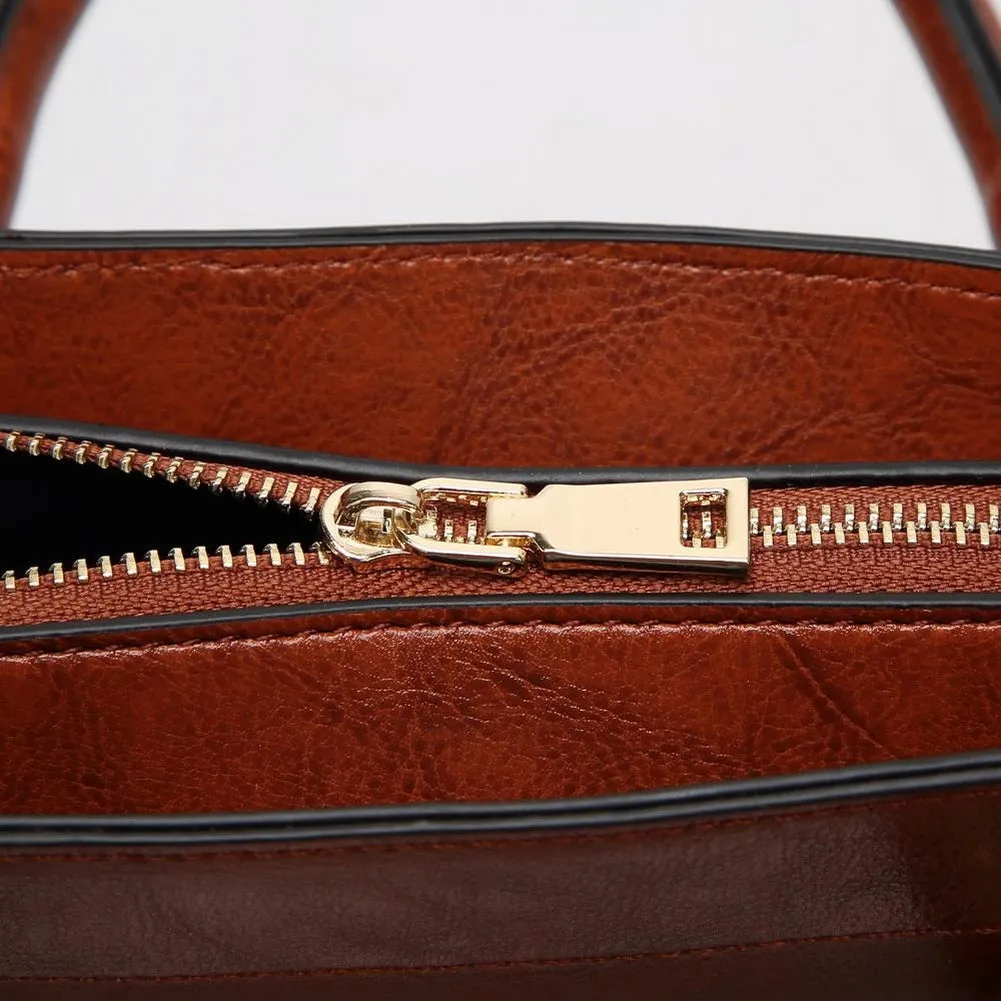 <bold>Tote  / Shoulder Bag  <br>Vegan-Leather