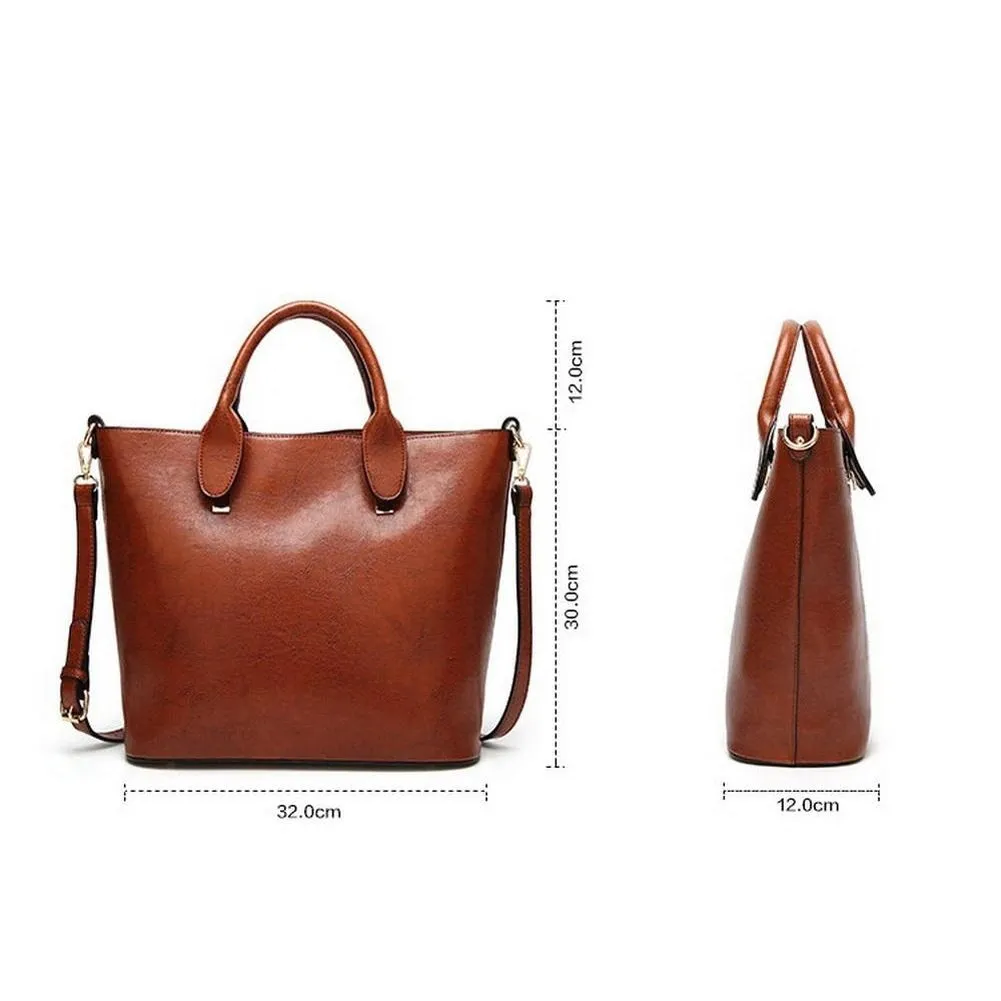 <bold>Tote  / Shoulder Bag  <br>Vegan-Leather