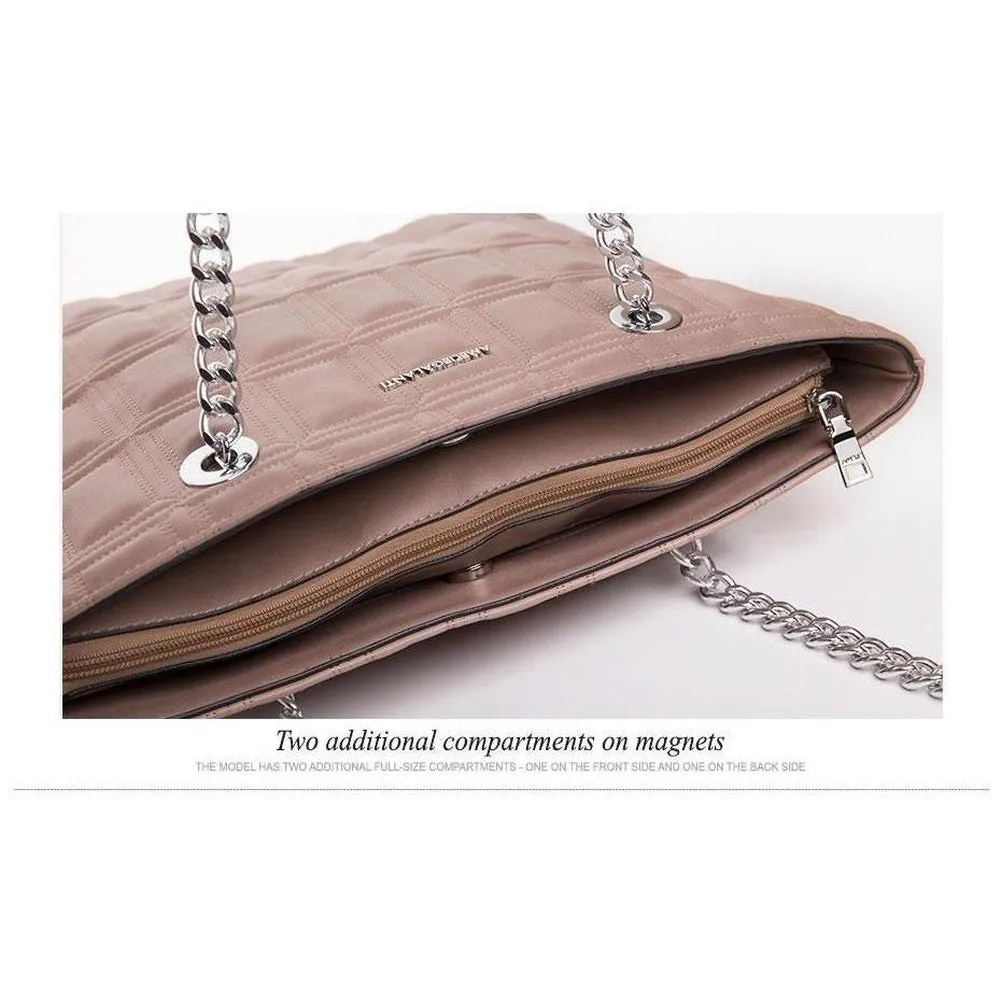 <bold>Tote / Shoulder Bag <br>Vegan-Leather