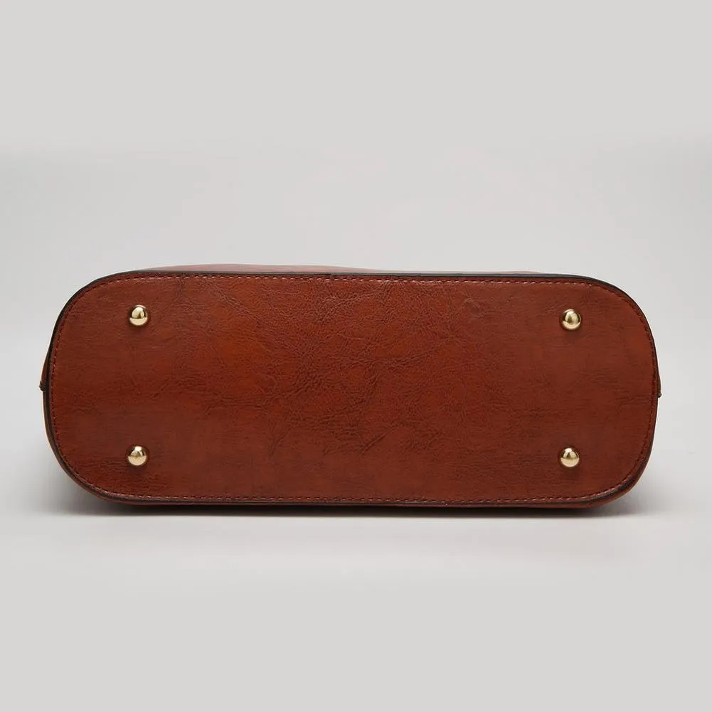 <bold>Tote  / Shoulder Bag  <br>Vegan-Leather