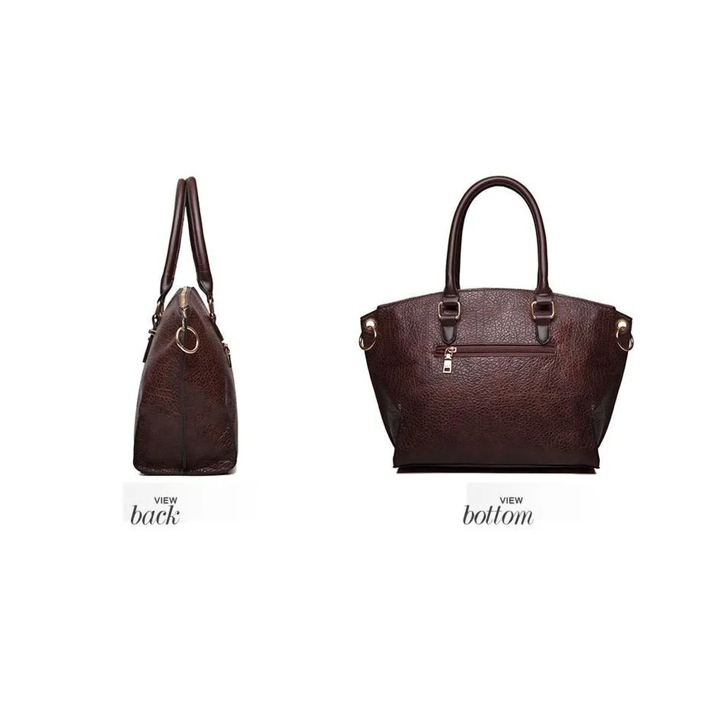 <bold>Tote / Shoulder Bag  <br>Vegan-Leather