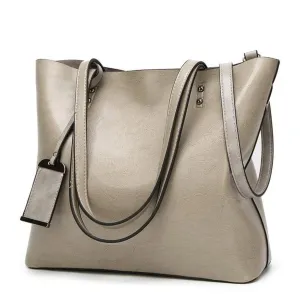 <bold>Tote  / Shoulder Bag  <br>Vegan-Leather