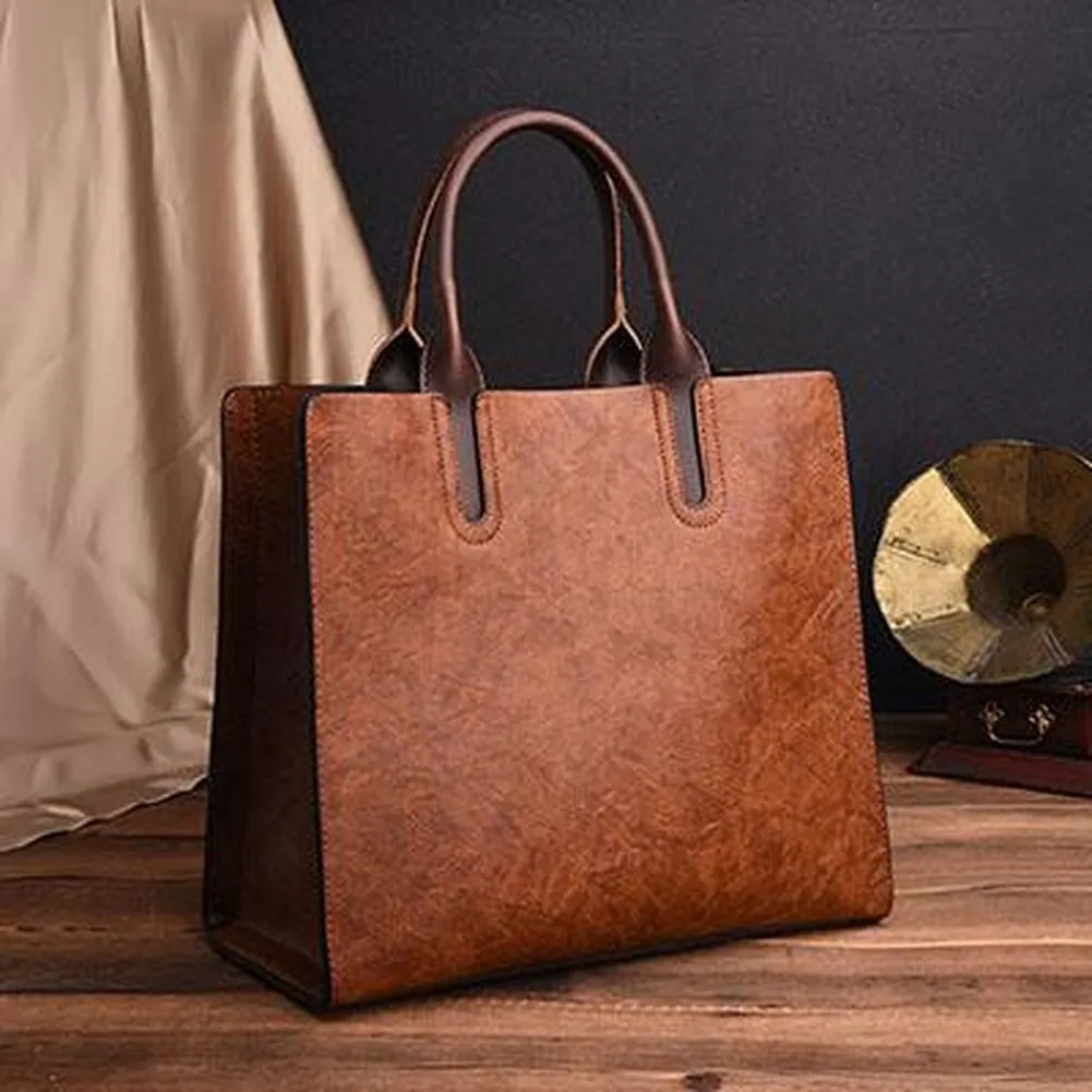 <bold>Tote / Shoulder Bag  <br>Vegan-Leather