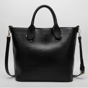 <bold>Tote  / Shoulder Bag  <br>Vegan-Leather