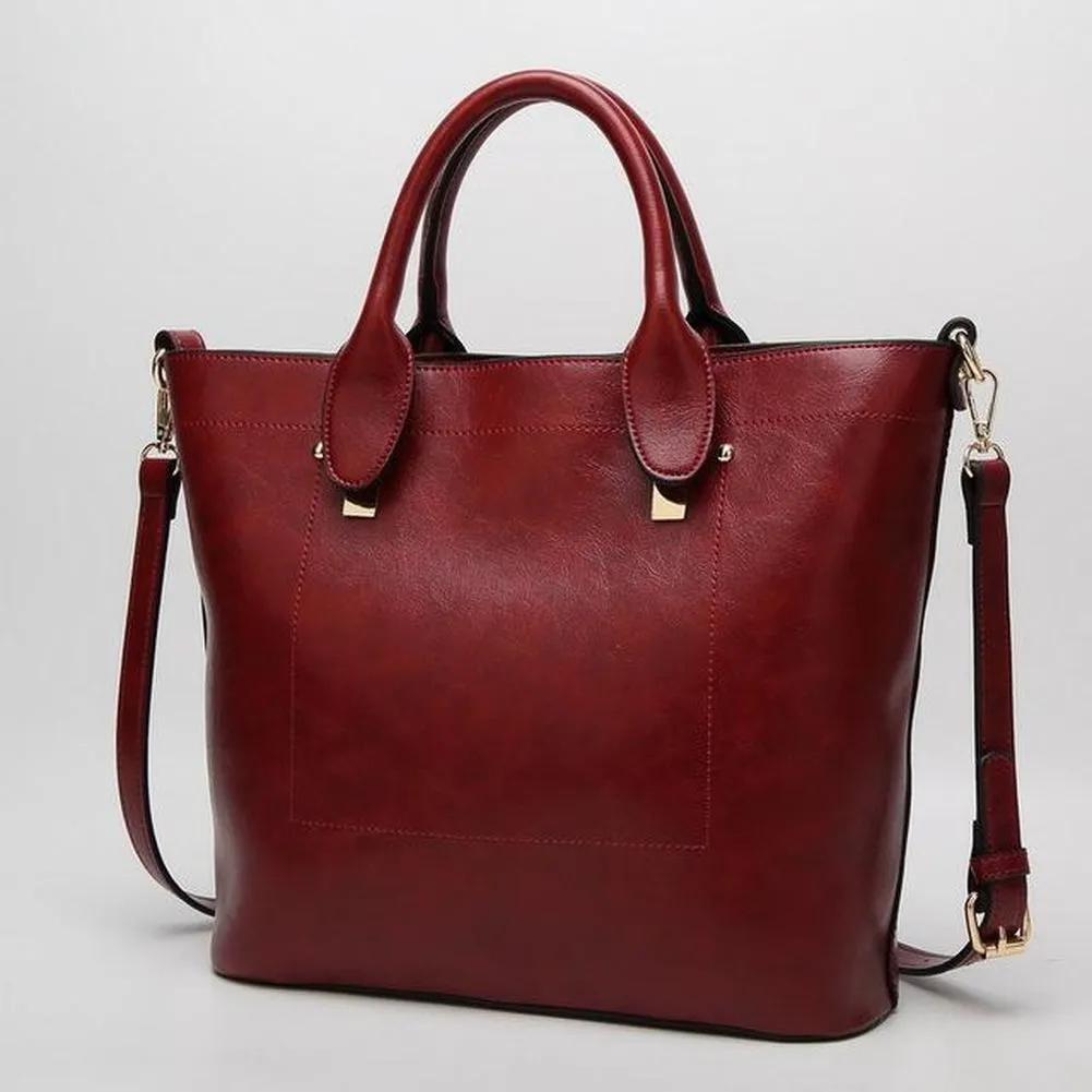<bold>Tote  / Shoulder Bag  <br>Vegan-Leather