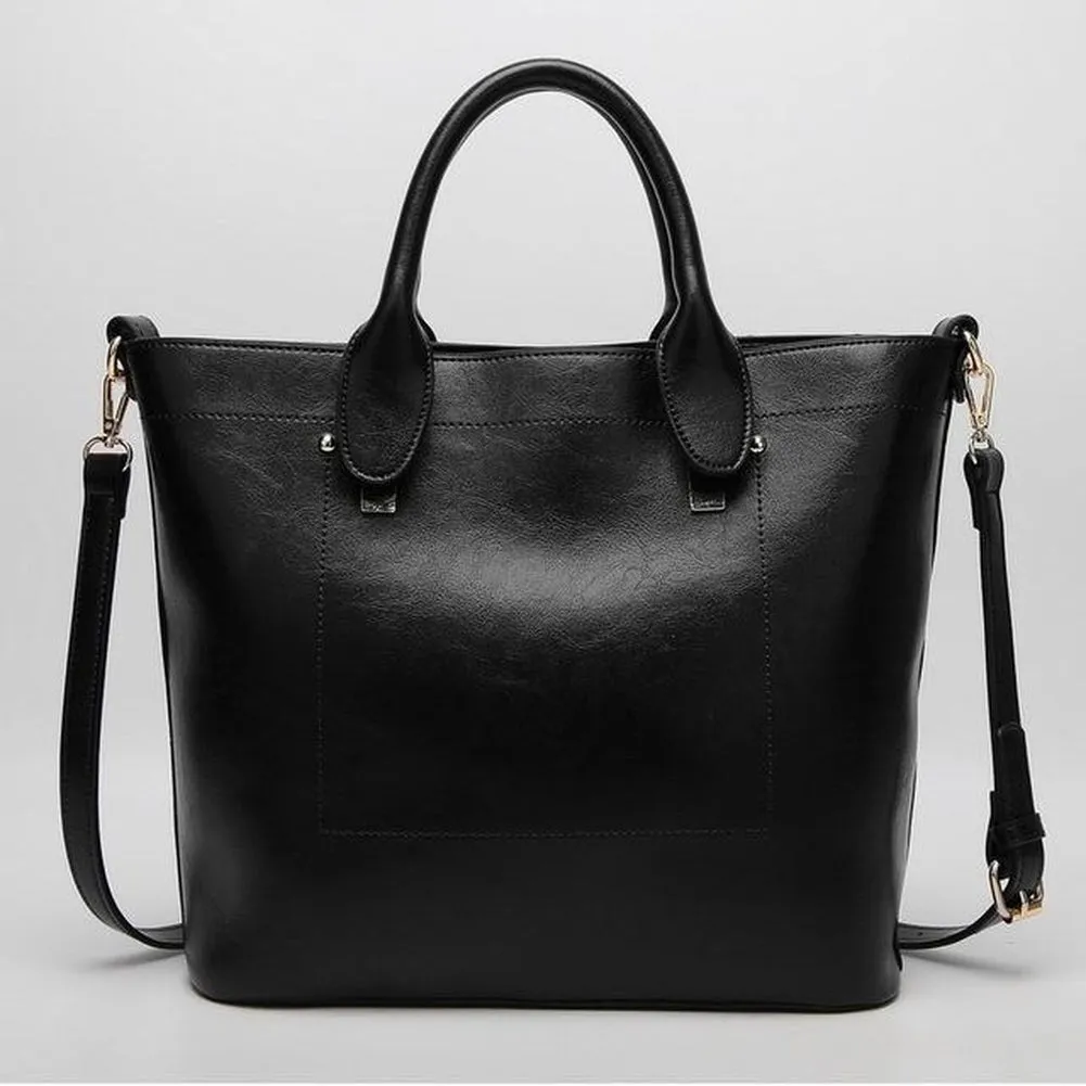 <bold>Tote  / Shoulder Bag  <br>Vegan-Leather